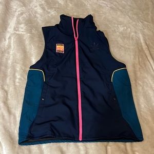 Adidas reversible fleece vest